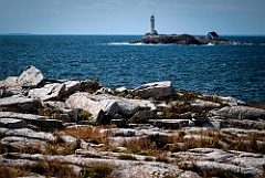 View of White Island Lighthouse From Nearby Star Island